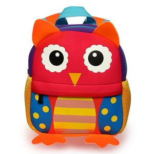 Personalizzato di fabbrica per bambini 3D simpatico cartone animato in Neoprene animale impermeabile zainetto per bambine <span class=keywords><strong>zaino</strong></span> zaini per scuola materna - Product Image 2