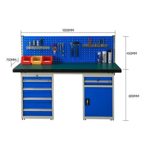 High quality esd electronic adjustable antistatic workbench table for workshop