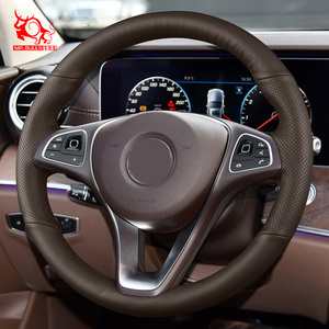 Produits d'été cuir marron chaud housse de volant pour <span class=keywords><strong>Mercedes</strong></span> Benz Classe E Estate C-ClassGLA C350e GLC - Product Image 5