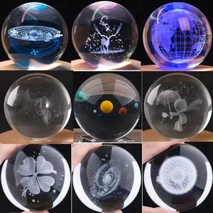 Engraving Photo Into Crystal Ball As A Perfect Gift - 3D Crystal Ball Inner Laser Engraving Machine For Gift Shop