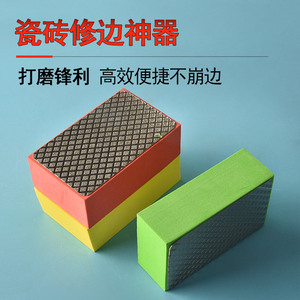 ฟองน้ำขัดเงาแบบตาข่ายเพชรทรงสี่เหลี่ยมผืนผ้า สำหรับขัดขอบ ซ่อมแซม และขัดด้วยมือ - Product Image 2