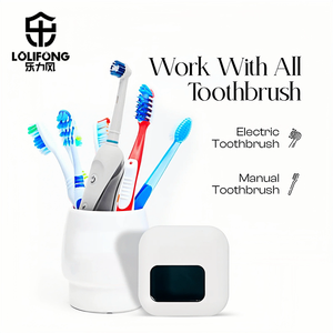 Lolifong OEM Design <span class=keywords><strong>portatile</strong></span> Mini intelligente spazzolino da denti disinfettante porta asciugatrice a parete <span class=keywords><strong>UV</strong></span> <span class=keywords><strong>sterilizzatore</strong></span> spazzolino da denti - Product Image 1