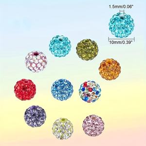 Бусины из глины, 10 мм - Product Image 3