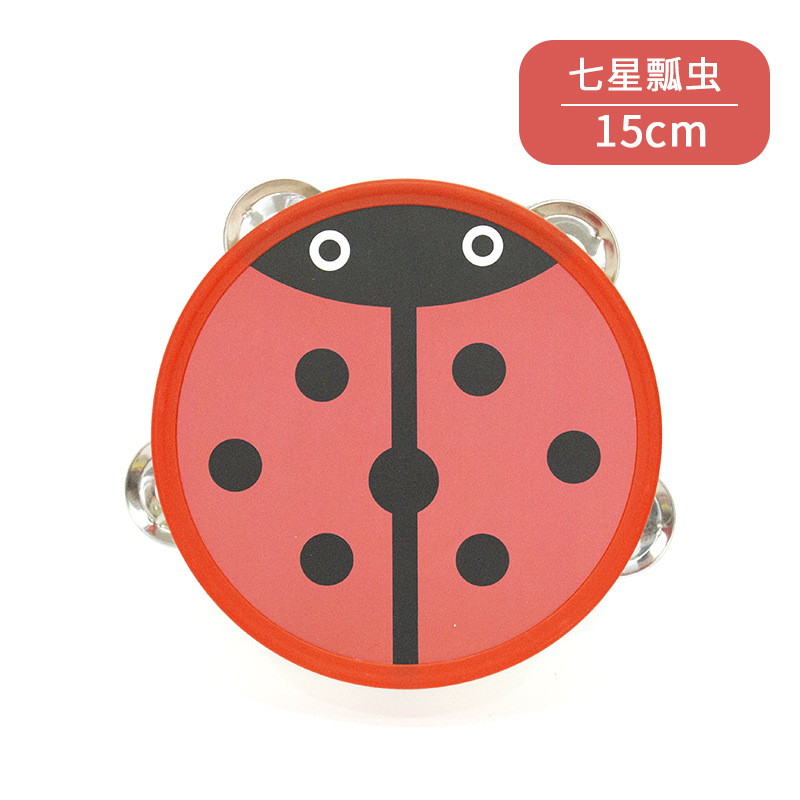 Nouveau Anneau en plastique 15cm-coccinelle sept étoiles