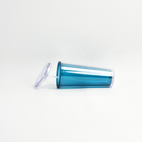 Gobelets isothermes en plastique acrylique à double paroi de 32 oz (1000 ml) avec couvercles et pailles, couleur personnalisable, OEM/ODM disponible