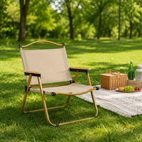 Chaise lune robuste et durable en Oxford pour le camping, chaise pliante d'extérieur, supporte 330 lb, portable, confortable, plage, randonnée, pêche
