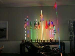 Đèn <span class=keywords><strong>LED</strong></span> Màu Sắc Đuổi Theo Siêu Mạnh Với Thanh Sợi Thủy Tinh Bên Trong Và Điều Khiển Từ Xa Cho Thuyền Dune Can-Am ATV - Product Image 6