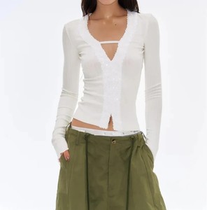 เดรสปาร์ตี้ทรงเข้ารูปแบบกระดุมคู่สีเข้มหรูหรา ไซส์ XS ท็อปผ้าลูกไม้พร้อมปกในแบบทอ  <span class=keywords><strong>ล</strong></span>ำลองสำหรับฤดูหนาว  <span class=keywords><strong>ล</strong></span>ายเรียบง่าย - Product Image 1