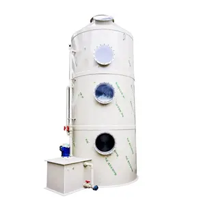 Tour de purification par pulvérisation humide KELV Système d'épurateur de gaz 10000M3/H Tour de pulvérisation par carbonatation Collecteur de poussière Machine de récupération de poudre