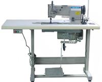 Machine à coudre industrielle à double aiguille, point droit, haute vitesse, pour matériaux épais, usage intensif, modèle 4420.