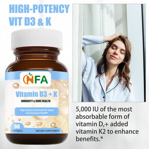 Gélules de Vitamine D3 K à Marque Blanche – Complément Alimentaire pour des Os Forts, un Cœur Sain et une Fonction Immunitaire Optimale - Product Image 5