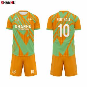 Uniformes de football sublimés pour jeunes adultes vente en gros américaine <span class=keywords><strong>maillot</strong></span> de football de haute qualité ensemble <span class=keywords><strong>maillot</strong></span> de football <span class=keywords><strong>tanzanie</strong></span> - Product Image 6