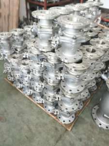 Aço inoxidável Manual Flangeada Válvula de Esfera 304 316L Industrial Grade Full Port Rosqueada End para Oil Water Gás Pipeline - Product Image 4