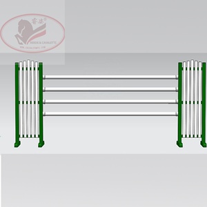 <strong>Aluminum</strong> Horse <strong>Show</strong> Jumping <strong>Jumps</strong> Stands Equestrian <strong>Jumps</strong> Wing With Customer Logo Durable FEI Standard - Product Image 6