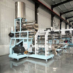 Nouvelle ligne de Production d'aliments pour poissons flottants secs MIKIM Machine d'extrudeuse de granulés 500 kg/h capacité 220V/380V productivité élevée - Product Image 6