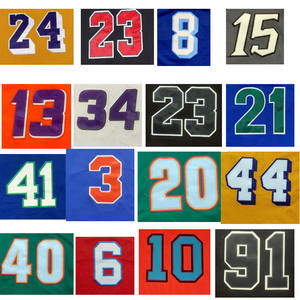 Logo personnalisé 2025 nouvelle broderie cousue américaine américaine en gros vente chaude prêt à expédier 30 maillots de basket-ball d'équipes - Product Image 6