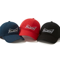 Casquette de baseball unisexe en coton rouge, style sportif, motif léopard, pour boutiques de mode, à large bord, coupe profonde, avec logo imprimé personnalisé, petite série
