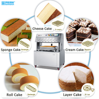 Équipement de boulangerie Moyenne Économiser Coût de la main-d 'œuvre Déposant de gâteau entièrement automatique Remplissage Coupe Four rotatif roulant pour gâteau en rouleau suisse