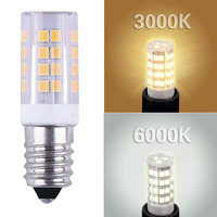 Pas de scintillement E14 LED ampoule de maïs 5W petite base à vis pour lustre ventilateur couture Machine-110V/220V pour usage résidentiel