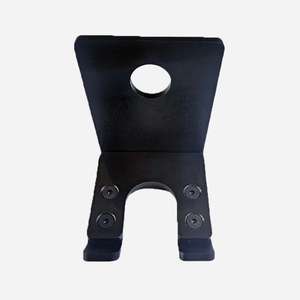 Estante de almacenamiento montado en una sola pared VIGFIT para levantamiento de pesas y levantamiento de pesas, colgador de pesas para gimnasio, accesorio para equipo de <span class=keywords><strong>Fitness</strong></span> - Product Image 4