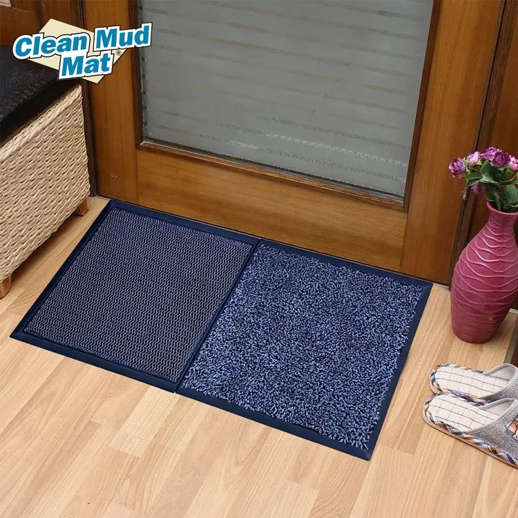 Tapis de sol antidérapant Simple, résistant à l'usure, absorbant l'eau, pour porte d'entrée, 40x80CM, 1 ou 2 pièces