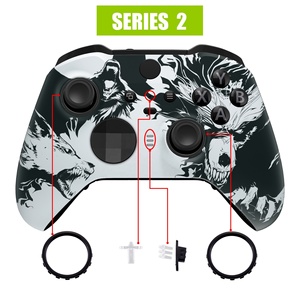 Carcasa Frontal de Repuesto Personalizada de Plástico EXtremeRate para el Control Xbox One Elite-2 - Product Image 4