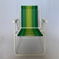 Vente en gros de chaises pliantes portables pour l'extérieur Ensemble table et chaises Teslin Chaise de camping et de plage pliable pour les activités de plein air