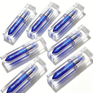 Private Label <b>Blue</b> <b>Glitter</b> Peel Off Lip Tint Lip Gloss Jelly Lip Stain Custom Logo OEM ODM Sparkle Wholesale - Product Image 4