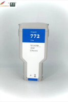 Cartucho de Tinta Remanufacturado para Plotter HP 772 DesignJet Z5200 Z5400a, 300 ml, con Chip Inteligente