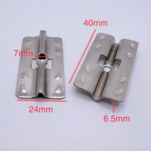 Fixations personnalisées en acier inoxydable pour terrasses en bambou, clips de fixation pour revêtements de sol extérieurs en bois de bambou - Product Image 6