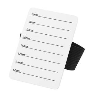 Outil de fixation rapide pour extensions de cils avec velcro et échelle, en acrylique, réutilisable - Product Image 2