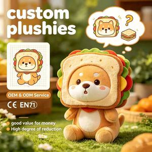 Peluche de Shiba Personalizado al por Mayor, Peluche Suave para Decoración de Restaurantes de Comida Rápida y Suministro al por Mayor - Product Image 1