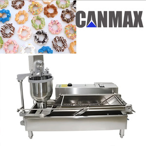 Tragbare kleine 3 Formen Mochi <span class=keywords><strong>Dinky</strong></span> Commercial <span class=keywords><strong>Auto</strong></span> Hefe angehoben Donut Maker Friteuse Extruder Maschine - Product Image 1