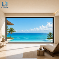 Ventana Fija de Aluminio Personalizada LANGE, Ventana de Gran Visibilidad para Viviendas Modernas y Aplicaciones Arquitectónicas