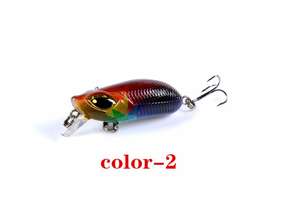 Esca da pesca in acqua con Micro spigola bassa con esca a becco quadrato - Product Image 4