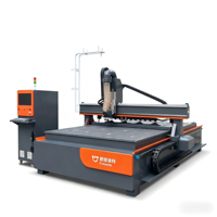 Routeur CNC 2130 4020 ATC avec contrôleur Syntec, fonction automatique, moteur de broche 9 kW pour le redimensionnement des dalles de bois, structure robuste