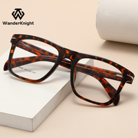 Monture de lunettes optiques carrées classiques ultralégères 2026 pour hommes en métal – Collection Business CP