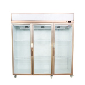 Magnifique vitrine à fleurs en verre sur mesure à 2 portes avec système de réfrigération par air pour la vente en gros - Product Image 5