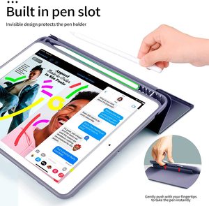 Étui en TPU léger Anti-chute pour <span class=keywords><strong>iPad</strong></span>, couverture pour tablette 7, 8, <span class=keywords><strong>9</strong></span> <span class=keywords><strong>génération</strong></span> 10.2, réception ODM/OEM - Product Image 3