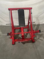 Máquina comercial de doble cara con carga de placas para dorsales inclinados con soporte de pecho, entrenador de espalda y parte superior del cuerpo, equipo de gimnasio