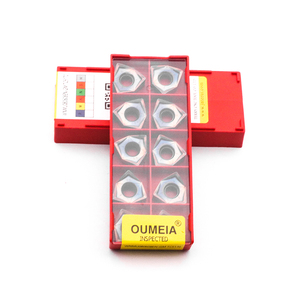 Inserto de fresado de carburo de tungsteno Pnmu0905 Sdmt <span class=keywords><strong>Enmu</strong></span> Snmx Wnmu Hnmg Pnmu CNC Insertos de carburo de fresado frontal de alta alimentación - Product Image 1