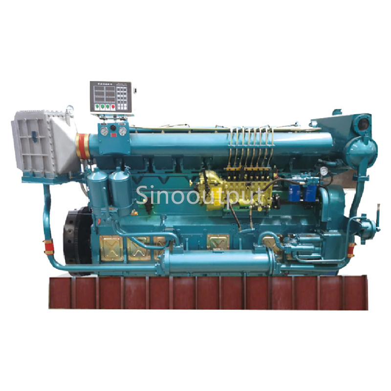Zichai Z8170 Series Marine Engine - 8 Cylinder Power