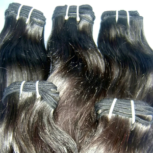 Cheveux Remy 2025 les plus vendus, modèle 31, 100 % naturels non traités, cheveux indiens Remy en vrac, ondulation naturelle, base épaisse, emballage de 100 g - Product Image 1
