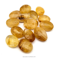 Offre Spéciale : Pierre de Palmier en Cristal Naturel Gold Healer, Magnifique Pierre Précieuse de Quartz Jaune Feu pour la Décoration