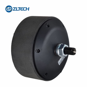 ZLTECH 5.5 pouces 24V 500W 200kg charge DC sans balais polyuréthane sans engrenage pneu moteur de moyeu de roue avec encodeur Hall pour AGV AMR - Product Image 6