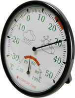 TH101 Termometer Higrometer Analog Luar Ruangan Dalam Ruangan Dengan Akurasi Tinggi Dengan Penyangga