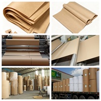Papier kraft résistant à l'humidité en gros pour l'emballage des bougies, taille et logo personnalisés, utilisation pour les cadeaux et l'artisanat