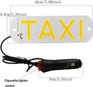 Đèn <span class=keywords><strong>LED</strong></span> chữ cái trang trí ô tô, đèn taxi nhấp nháy COB <span class=keywords><strong>LED</strong></span> trắng đỏ 12V 5W dùng để trang trí - Product Image 3