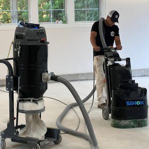 Pulidora de Concreto de Alta Resistencia, Industrial y Comercial, con Diamante, para Pulir Pisos de Concreto en Húmedo y sin Polvo, con Aspiradora - Product Image 1