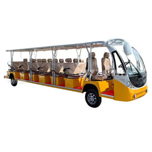 Autobús eléctrico cerrado de bajo ruido con certificación CE y sistema de aire acondicionado para atracciones turísticas - Product Image 6